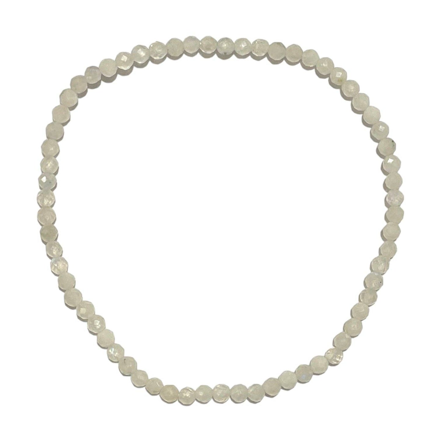 Armband Bergkristall facettiert 3mm - "Meisterheiler"