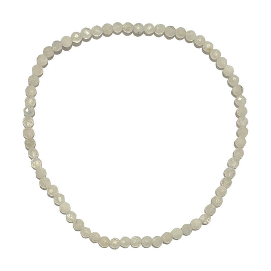 Armband Bergkristall facettiert 3mm - "Meisterheiler"
