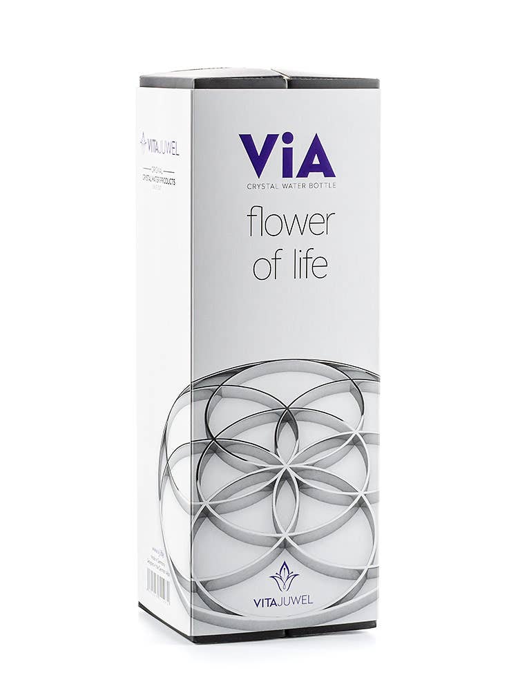 Trinkflasche ViA flower of life