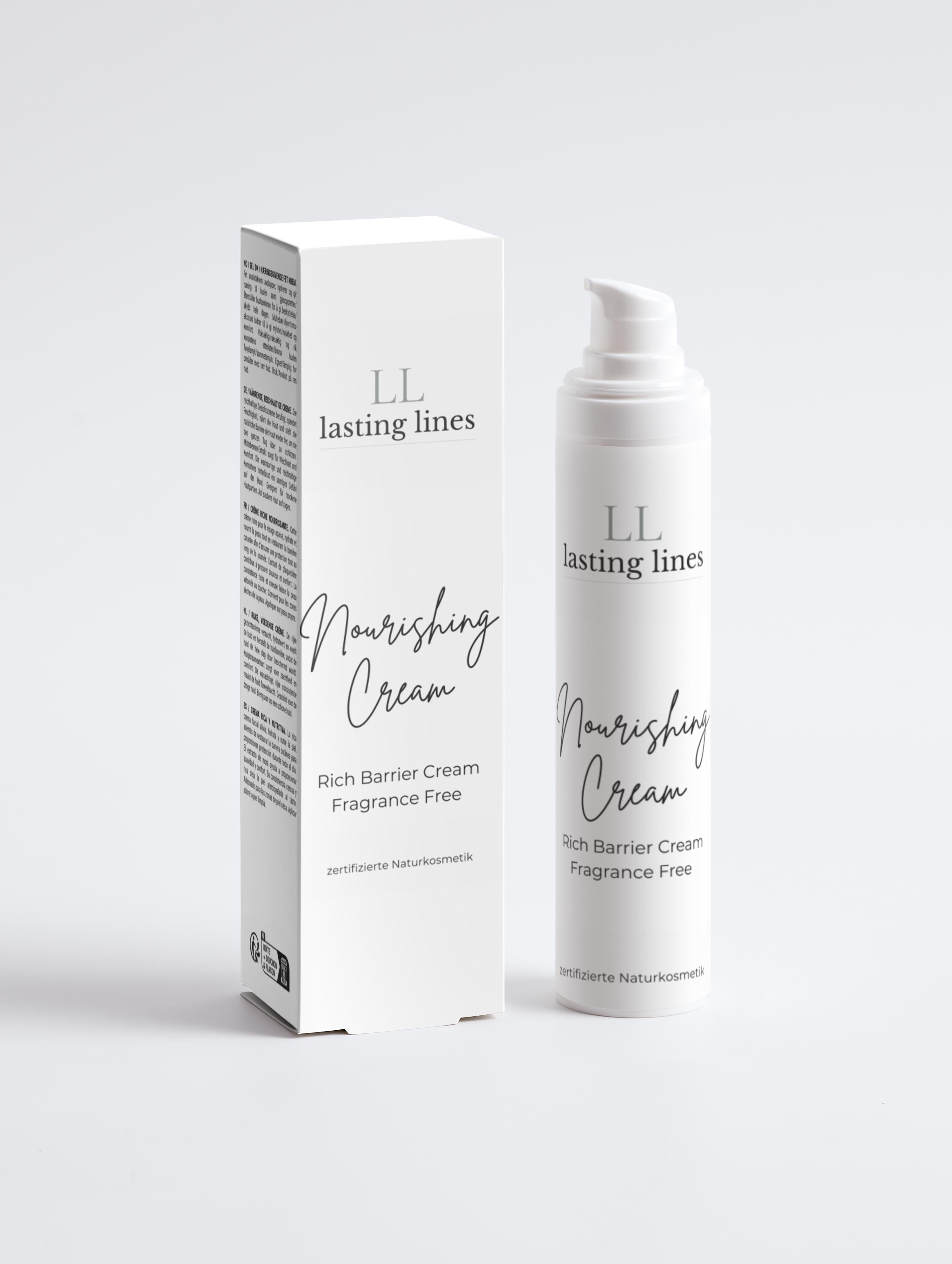 lasting lines - Zertifizierte Naturkosmetik - Nourishing Cream - Rich Barrier Cream